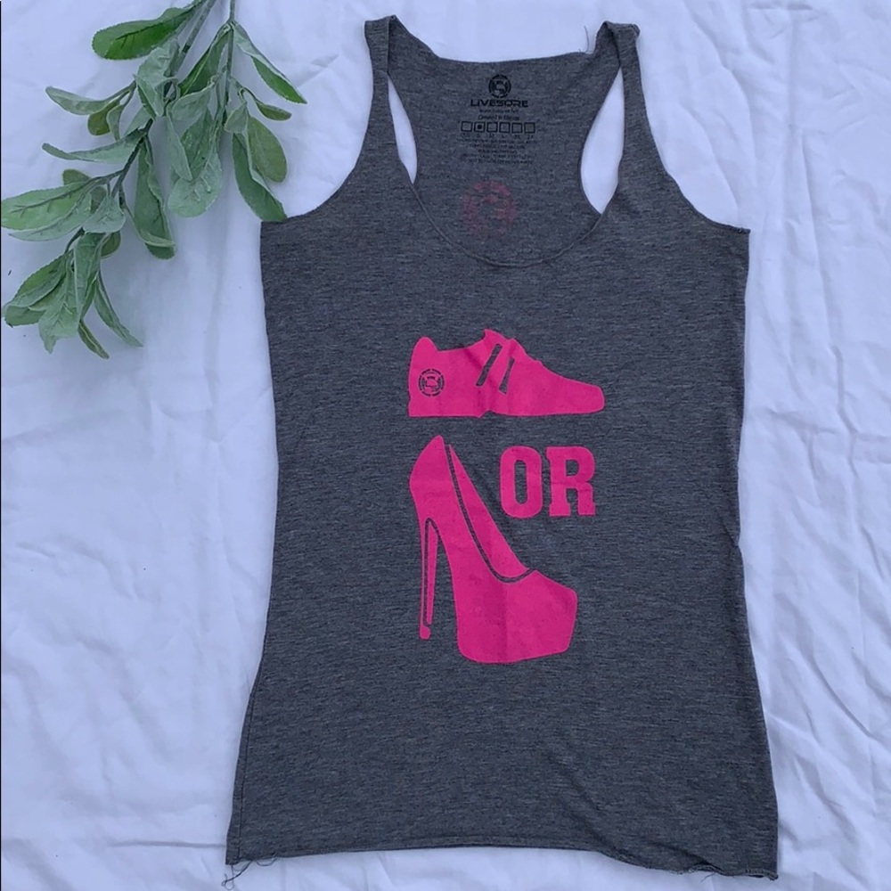 Livesore Workout Tank Depends on the Jerk 🏋🏽‍♀️